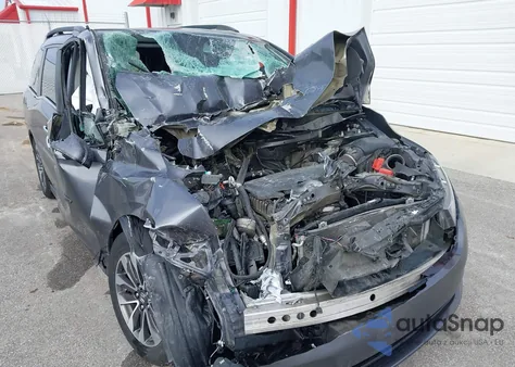 2022 Honda Odyssey Ex-L z USA, uszkodzony, nr VIN 5FNRL6H76NB033015